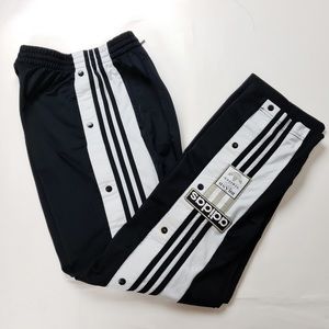 Adidas original tear away track pants small